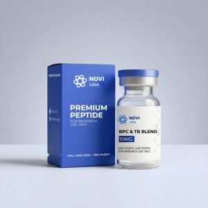 BPC-157 / TB-500 blend research peptide — Novi Labs, ≥99% zuiverheid (HPLC), CoA per batch