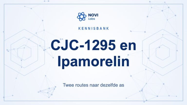 CJC-1295 no DAC en Ipamorelin — Novi Labs kennisbank