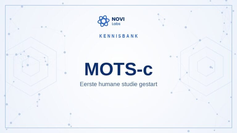 MOTS-c fase 2a-studie — Novi Labs kennisbank, research use only