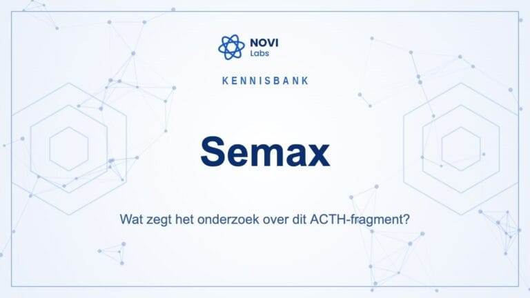 Semax ACTH-fragment onderzoek — Novi Labs kennisbank, research use only